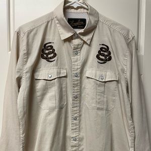 Howler Bros Gaucho Pearl-snap Cottonmouth (Very Rare)